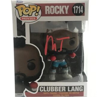 Mr. T as Clubber Lang in Rocky – signed funko pop #1714 with COA
