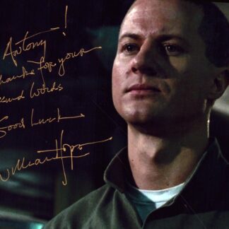 William Hope as Lieutenant Gorman in Aliens - signed 10"x8" photo with COA