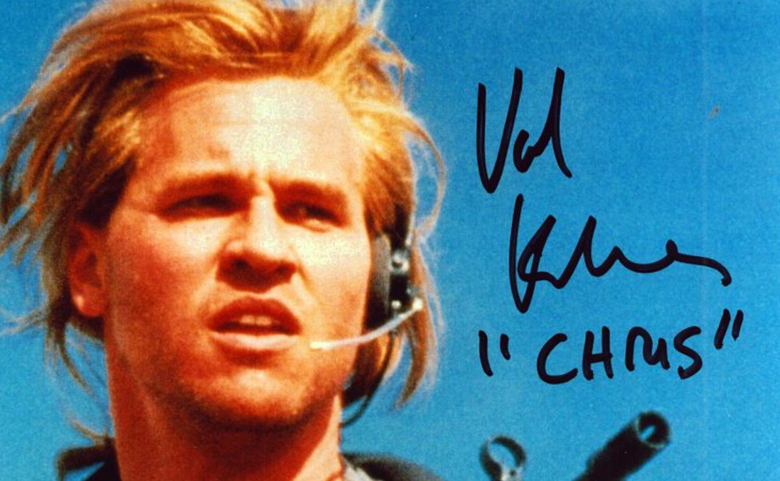 Val Kilmer as Chris Shiherlis in Heat - signed 10"x8" photo with COA