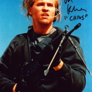 Val Kilmer as Chris Shiherlis in Heat - signed 10"x8" photo with COA