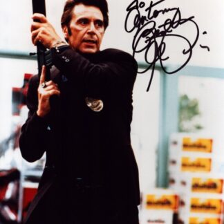Al Pacino as Lieutenant Vincent Hanna in Heat - signed 10"x8" photo with COA