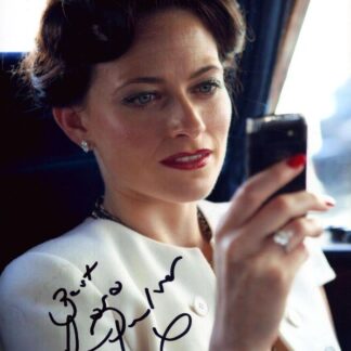 Lara Pulver as Irene Adler in Sherlock - signed 10"x8" photo with COA