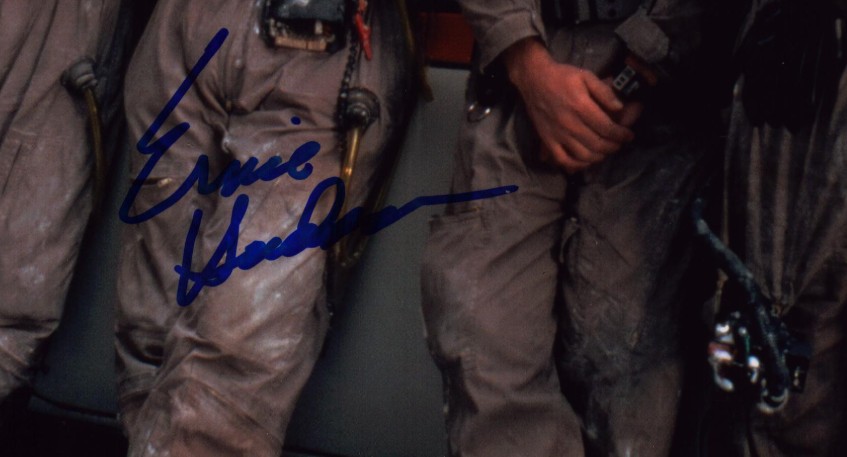 Ernie Hudson as Winston Zeddemore in Ghostbusters - signed 10"x8" photo with COA