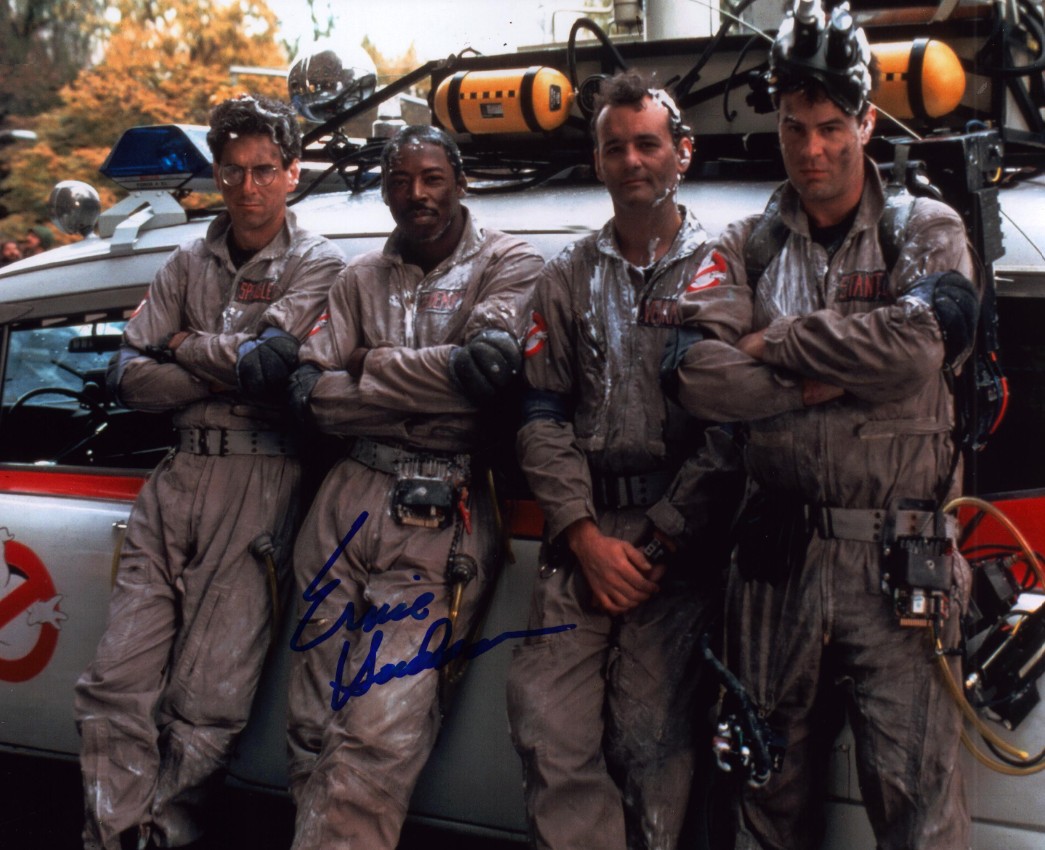 Ernie Hudson as Winston Zeddemore in Ghostbusters - signed 10"x8" photo with COA