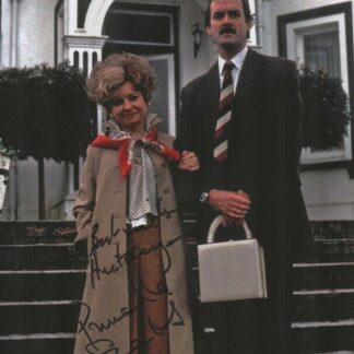 Prunella Scales as Sybil Fawlty in Fawlty Towers - signed 10"x8" photo with COA