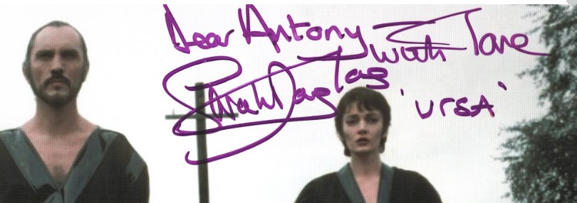 Sarah Douglas as Ursa in Superman - signed 12"x8" photo with COA