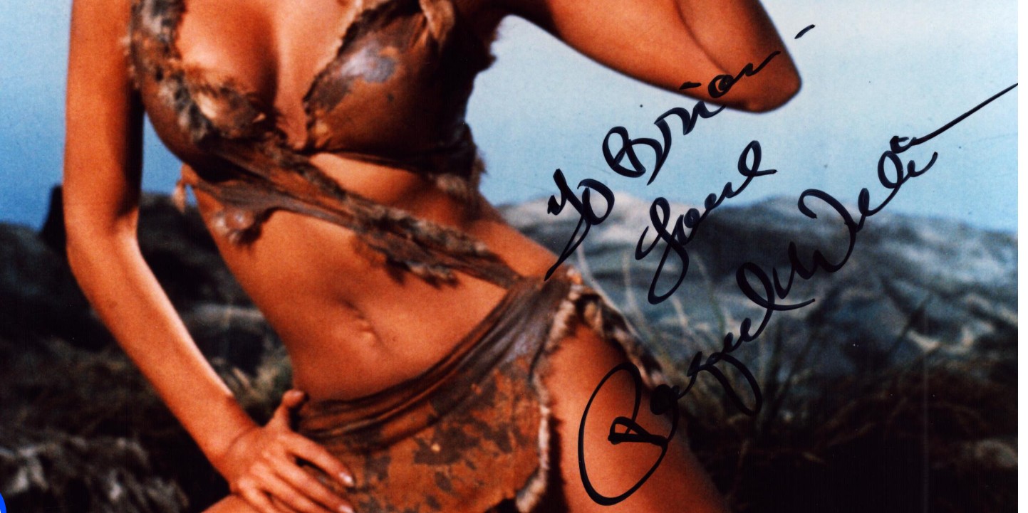 Raquel Welch as Loana in One Million Years B.C. - signed 10"x8" photo with COA