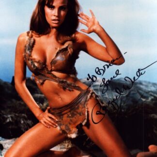 Raquel Welch as Loana in One Million Years B.C. - signed 10"x8" photo with COA