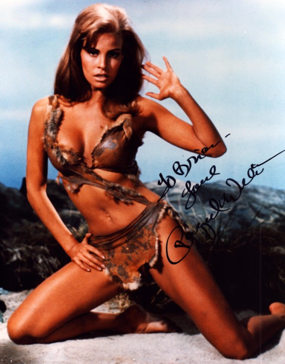 Raquel Welch as Loana in One Million Years B.C. - signed 10"x8" photo with COA