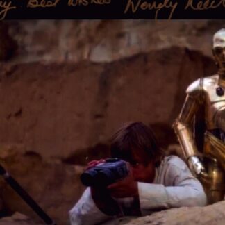 Wendy Leech as U-3PO in Star Wars - signed 10"x8" photo with COA