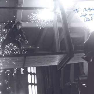 Colin P. Skeaping as Luke Skywalker's Stunt Double in Star Wars - signed 10"x8" photo with COA