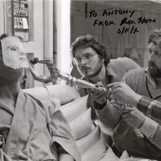 Ron Hone - Star Wars Special Effects Artist - signed 10"x8" photo with COA