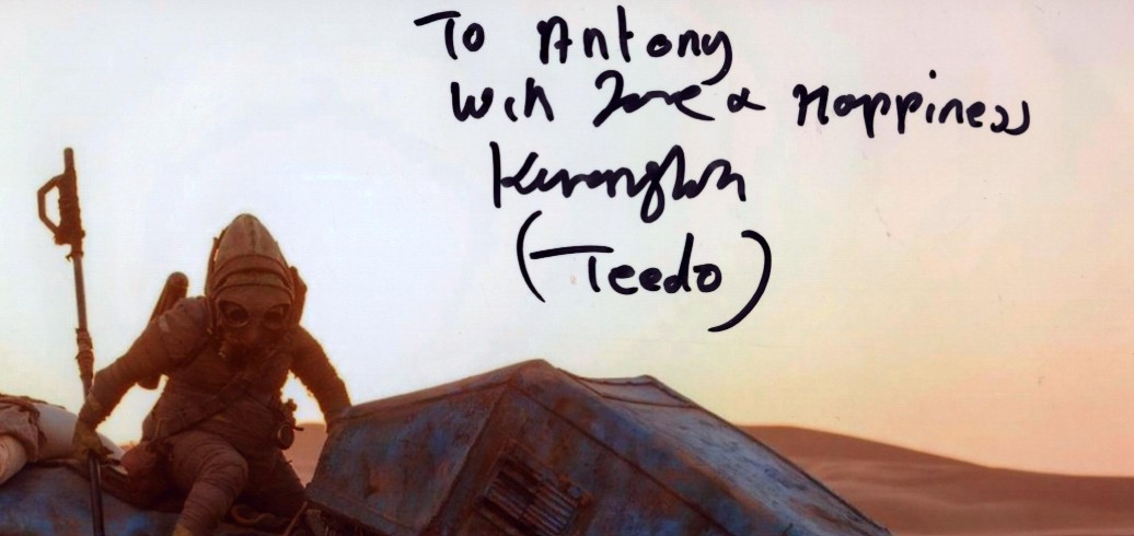 Kiran Shah as Teedo in Star Wars