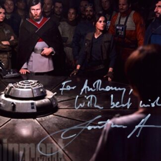 Jonathan Hyde in Star Wars - signed 10"x8" photo with COA