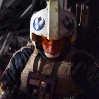 Charlie Akin as X-Wing pilot in Star Wars