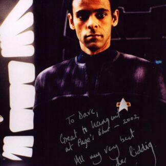 Alexander Siddig as Dr. Julian Bashir in Star Trek