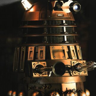 David Hankinson as Dalek Operator in Doctor Who - signed 10"x8" photo with COA