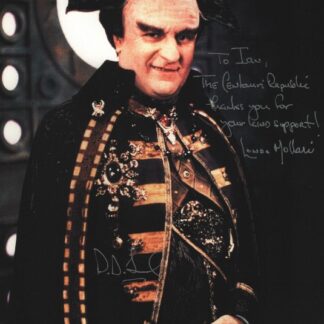 Peter Jurasik as Londo Mollari in Babylon 5 - signed 10"x8" photo with COA