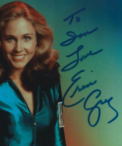Erin Gray as Colonel Wilma Deering in Buck Rogers in the 25th Century - signed 10"x8" photo with COA