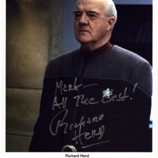 Richard Herd as Admiral Owen Paris in Star Trek