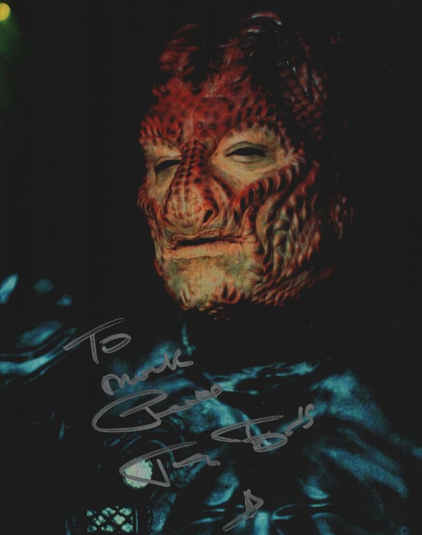 Tony Todd as Alpha Hirogen in Star Trek