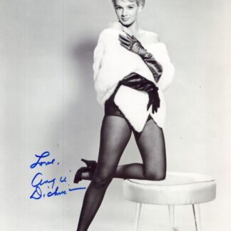 Angie Dickinson - signed 14"x12" photo with COA