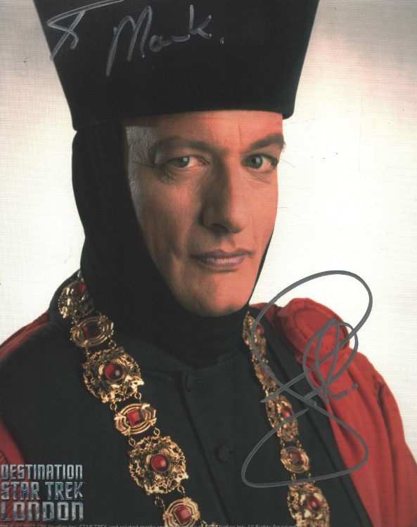 John de Lancie as Q in Star Trek
