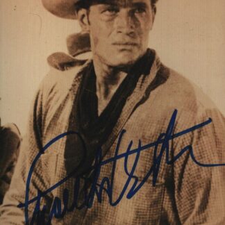 Charlton Heston - signed 6"x4" photo with COA