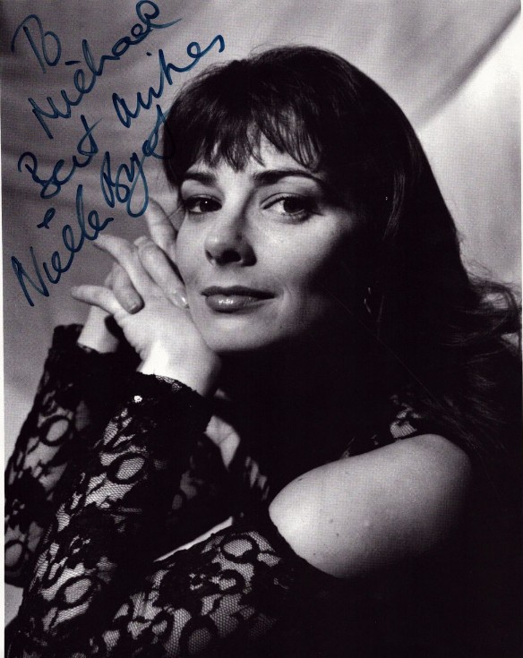 Nicola Bryant as Peri Brown in Doctor Who - signed 10"x8" photo with COA