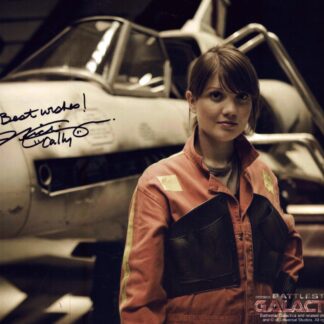 Nicki Clyne as Cally Henderson Tyrol in Battlestar Galactica - signed 10"x8" photo with COA