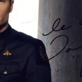 Tahmoh Penikett as Karl "Helo" Agathon in Battlestar Galactica - signed 10"x8" photo with COA