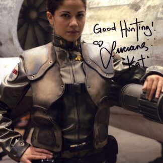 Luciana Carro as Louanne "Kat" Katraine in Battlestar Galactica - signed 10"x8" photo with COA