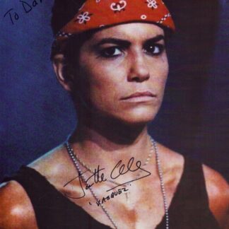Jenette Goldstein as Private Vasquez in Aliens - signed 10"x8" photo with COA