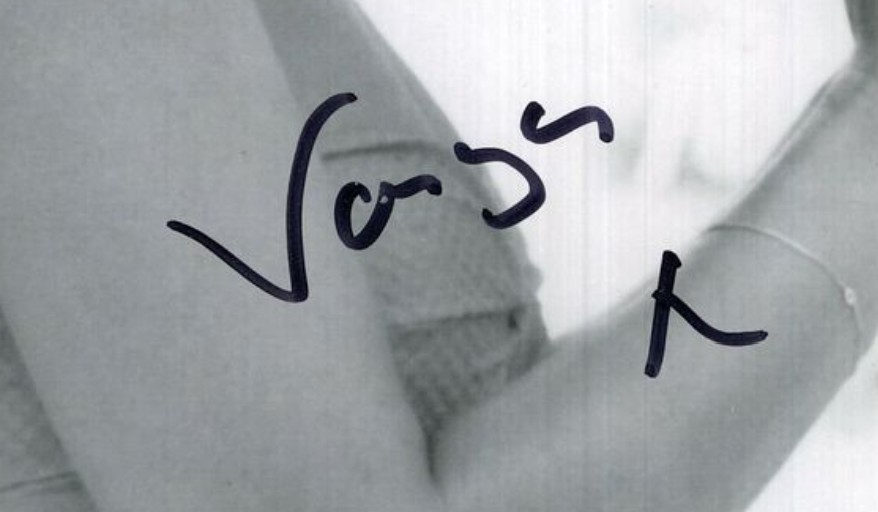Vanya Seager in For Your Eyes Only - signed 8"x10" photo with COA