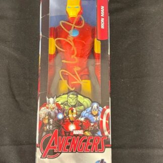 Robert Downey Jr. - Large signed Iron Man action figure with COA
