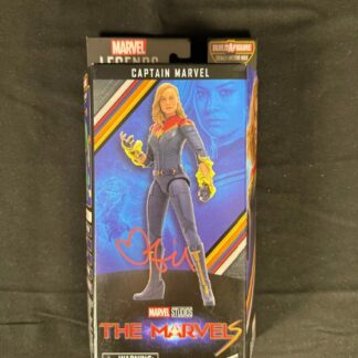 Brie Larson - signed 8" Captain Marvel action figure with COA