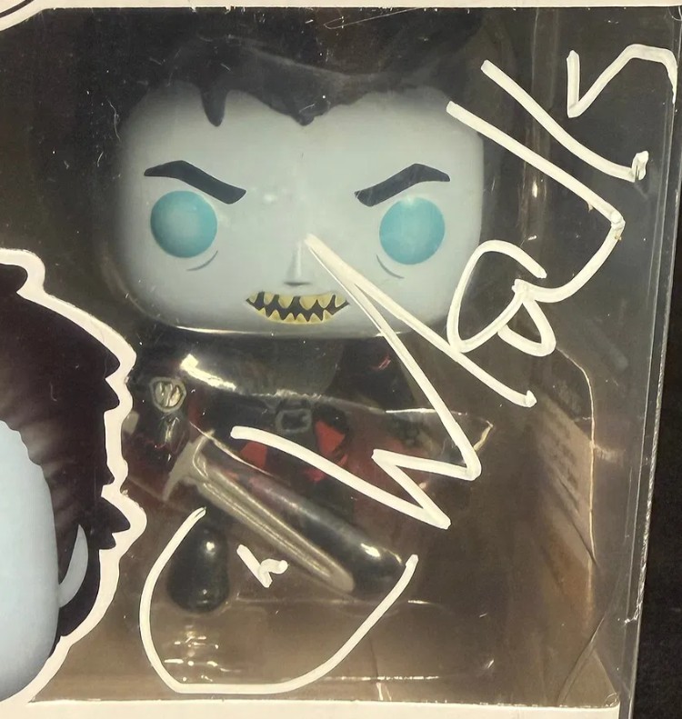 Christopher Walken as Headless Horseman in Sleepy Hollow - signed Funko Pop #1945 with COA