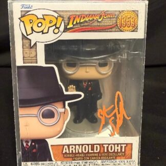 Steven Spielberg as Arnold Toht in Indiana Jones and the Raiders of the Lost Ark - signed Funko Pop #1353 with COA