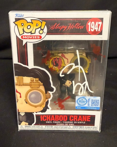 Johnny Depp as Ichabod Crane in Sleepy Hollow - signed Funko Pop #1947 with COA
