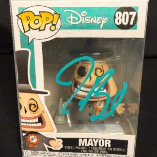 Tim Burton as Mayor in The Nightmare Before Christmas - signed Funko Pop #807 with COA