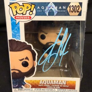 Jason Momoa as Aquaman in Aquaman and the Lost Kingdom - signed Funko Pop #1302 with COA