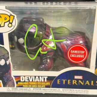 Vin Diesel as Deviant in Eternals - signed Funko Pop #953 with COA