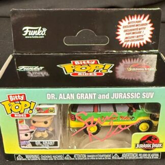 Sam Neill as Dr. Alan Grant in Jurassic Park - signed Pop Bitty Rides with COA