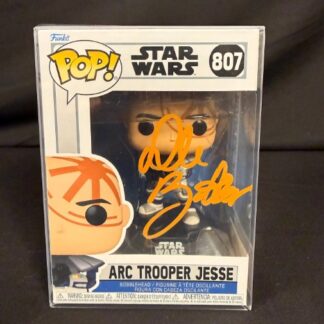 Dee Bradley Baker as ARC Trooper Jesse in Star Wars - signed Funko Pop #807 with COA