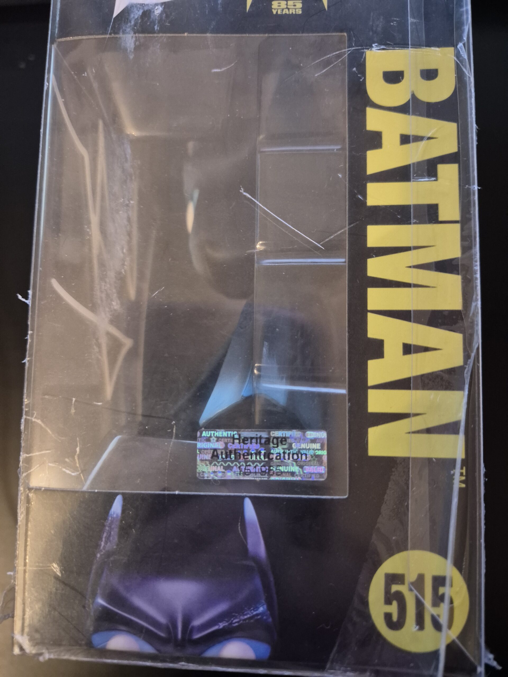 Christian Bale as Batman in The Dark Knight Trilogy - signed Funko Pop #515 with COA