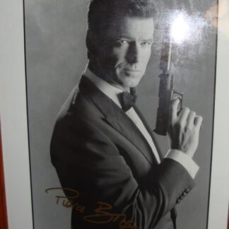 Pierce Brosnan as James Bond in The World Is Not Enough - signed 10"x8" photo with COA