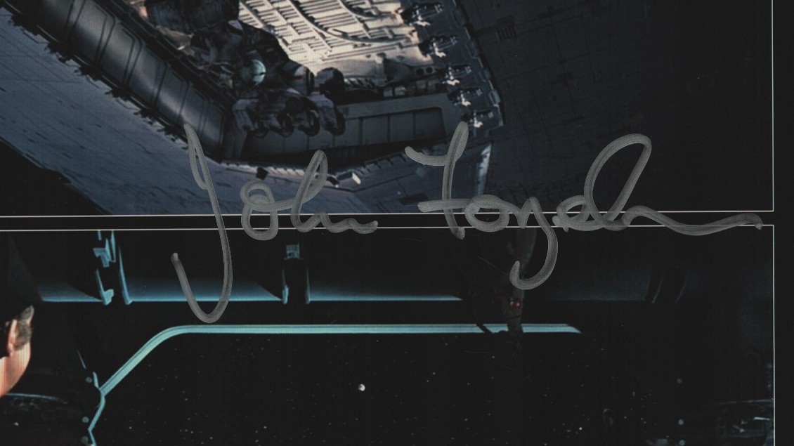 John Forgeham as Imperial Officer in Star Wars - signed 10"x8" photo with COA
