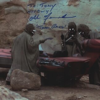 Alan Fernandes as Tusken Raider in Star Wars