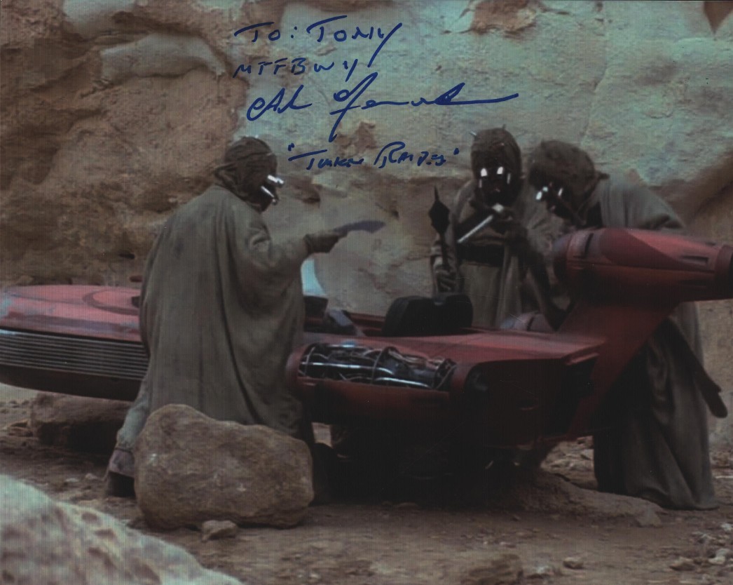 Alan Fernandes as Tusken Raider in Star Wars