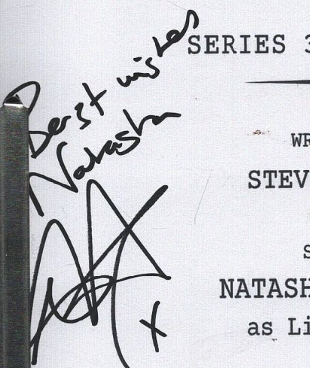 Natasha O'Keeffe as Lizzie Stark in Peaky Blinders - signed Series 3 Episode 1 script with COA